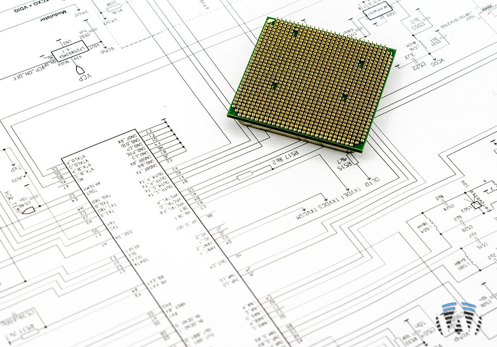 Ilustração de Design de Hardware